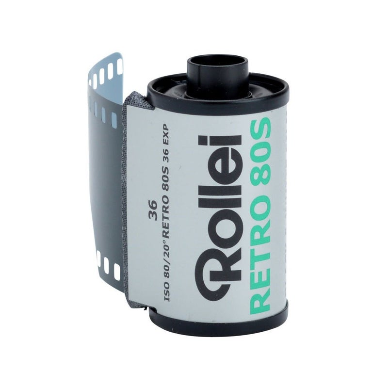 Rollei Retro 80S 80 ISO Panchromatic Black & White Film, 35mm, 36 Exposure - Image 2
